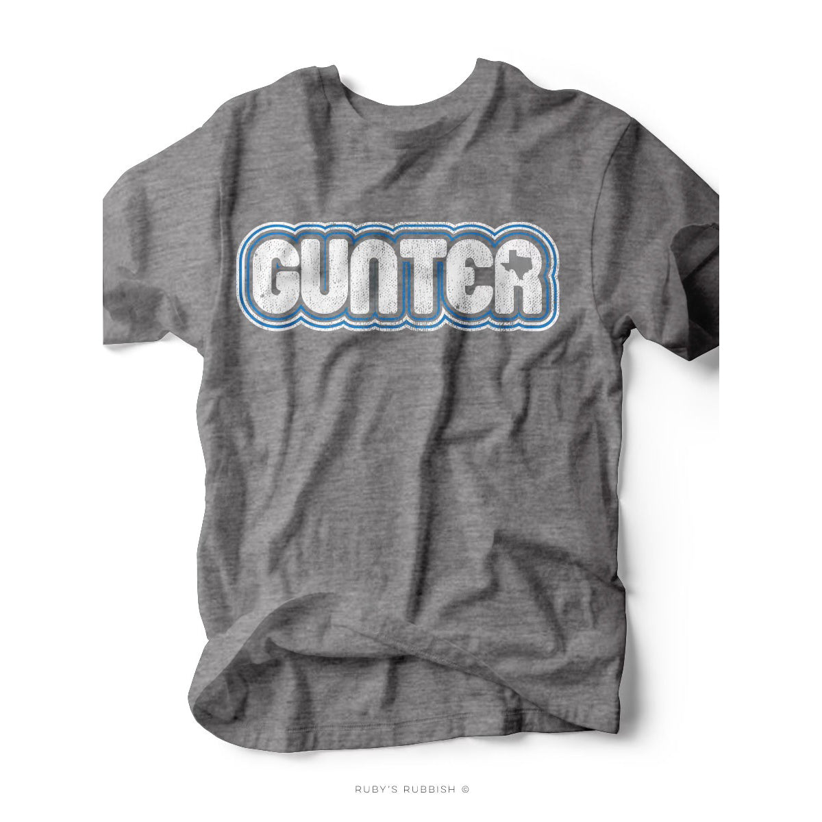 GUNTER Bubble Letter