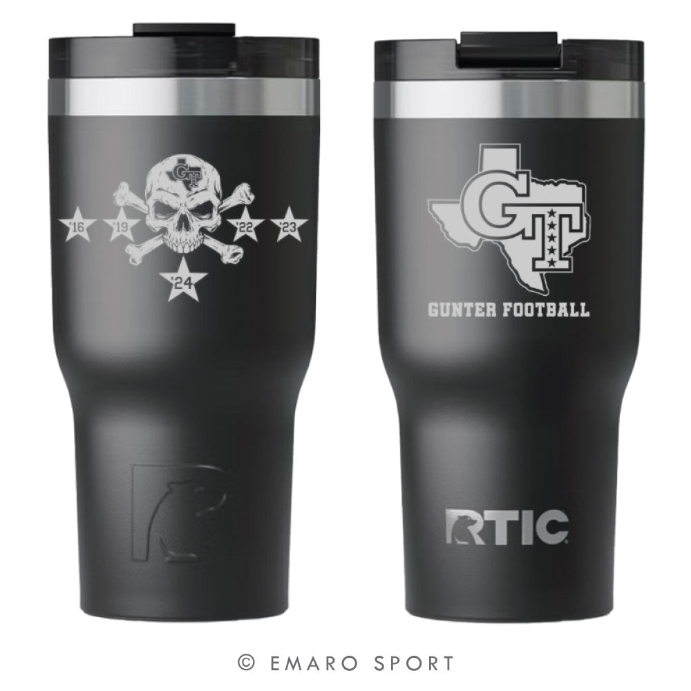 Black Flag Defense 30oz RTIC Tumblers - 5 Stars