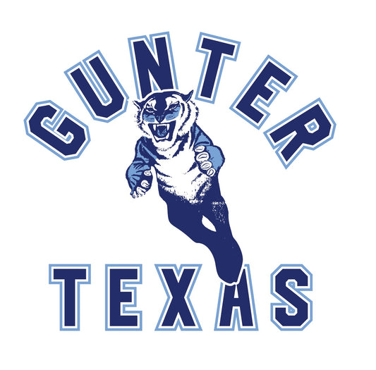 GUNTER TEXAS w/ Vintage Tiger