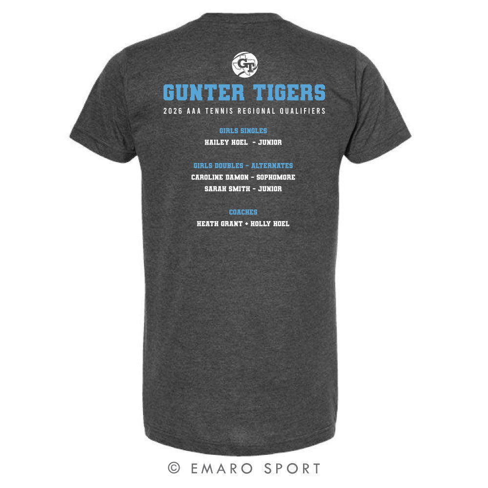 Gunter Tennis 2026 Regionals Tshirt