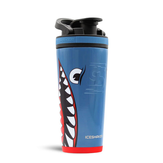 26oz Blue Bomber Ice Shaker