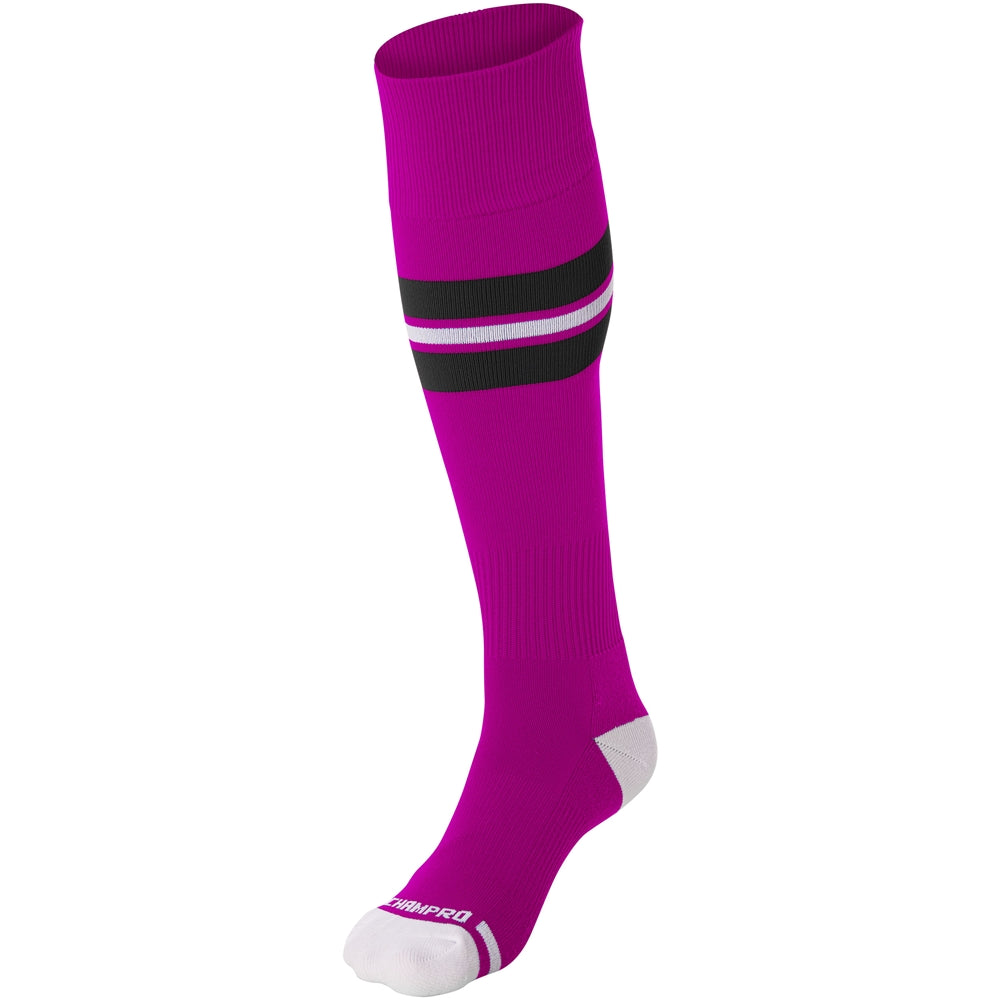 Pink Venom Striped Socks