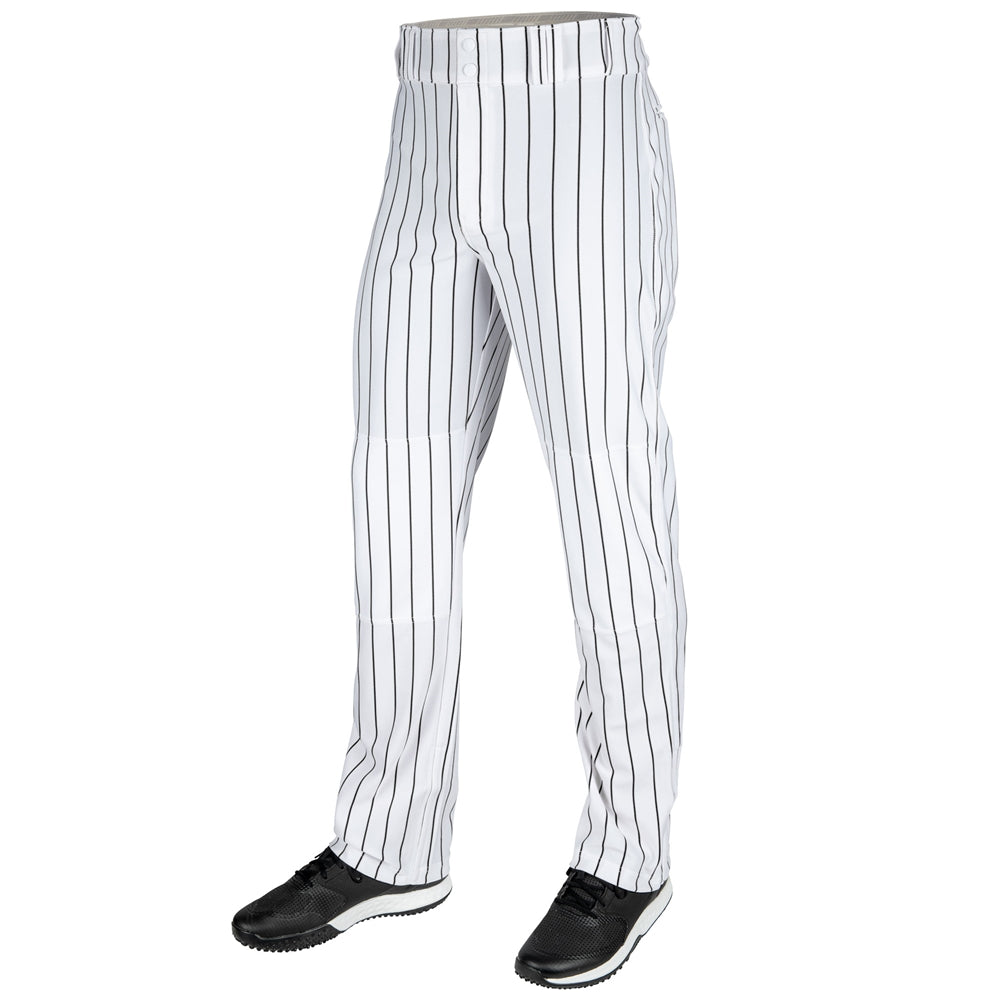 Adult Triple Crown 2.0 Open Bottom Pinstripe Pant