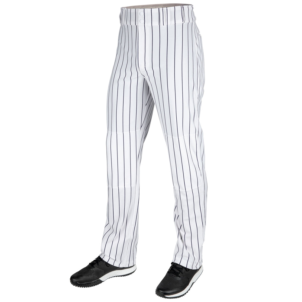 Adult Triple Crown 2.0 Open Bottom Pinstripe Pant