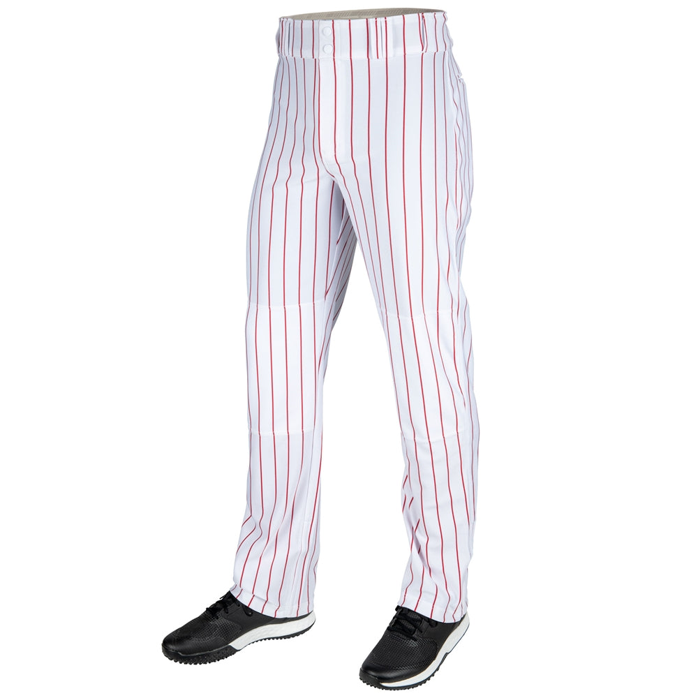 Adult Triple Crown 2.0 Open Bottom Pinstripe Pant
