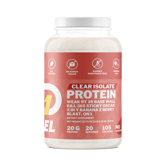 D1 Clear Isolate Protein - Strawberry & Banana