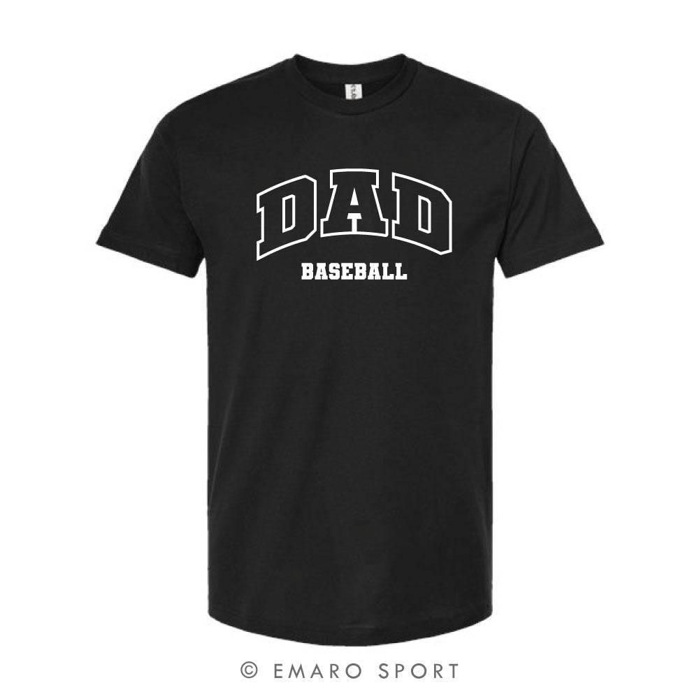 Baseball DAD Short Sleeve Shirt