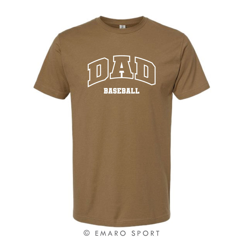 Baseball DAD Short Sleeve Shirt