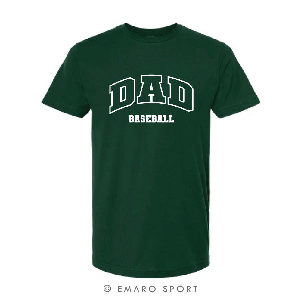 Baseball DAD Short Sleeve Shirt