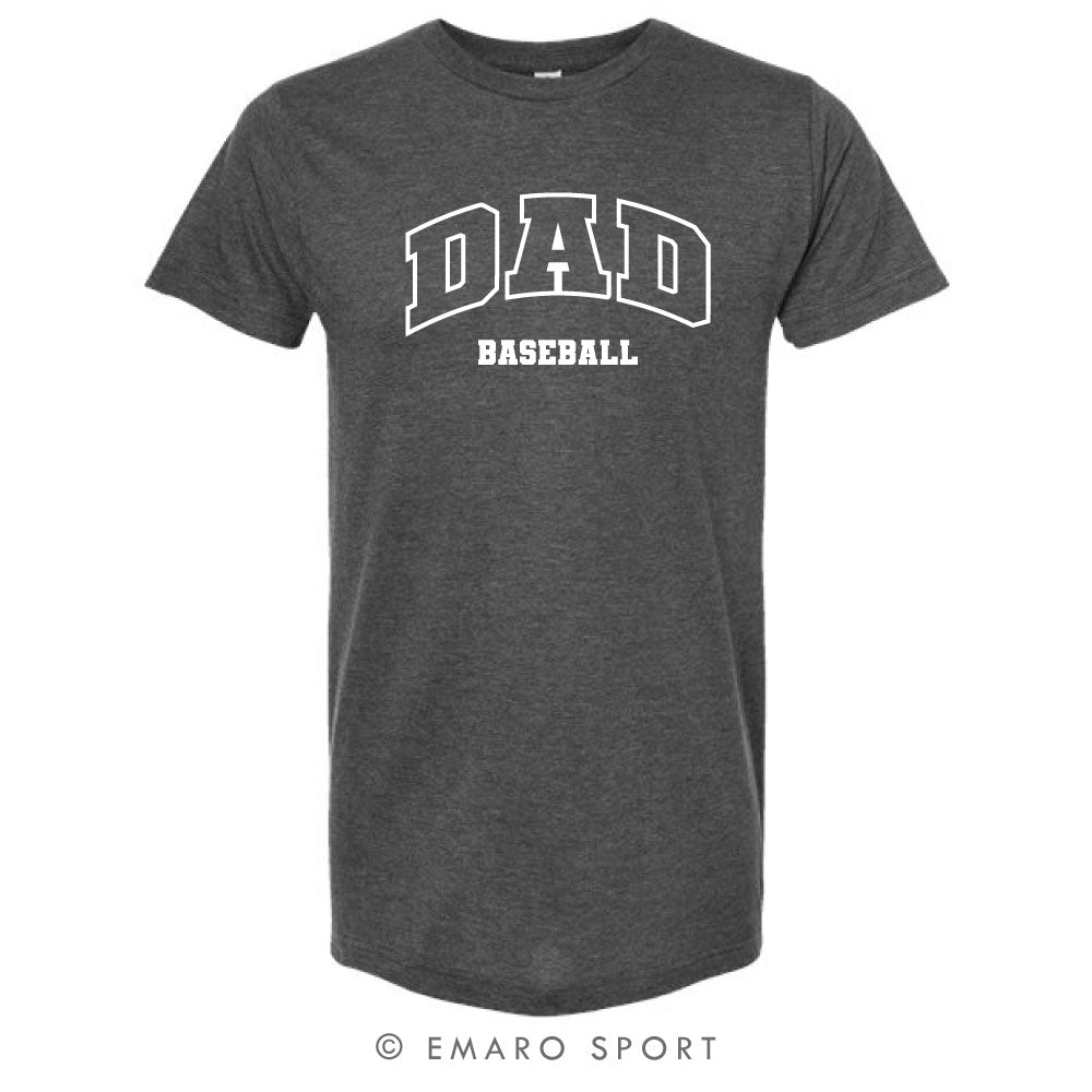 Baseball DAD Short Sleeve Shirt