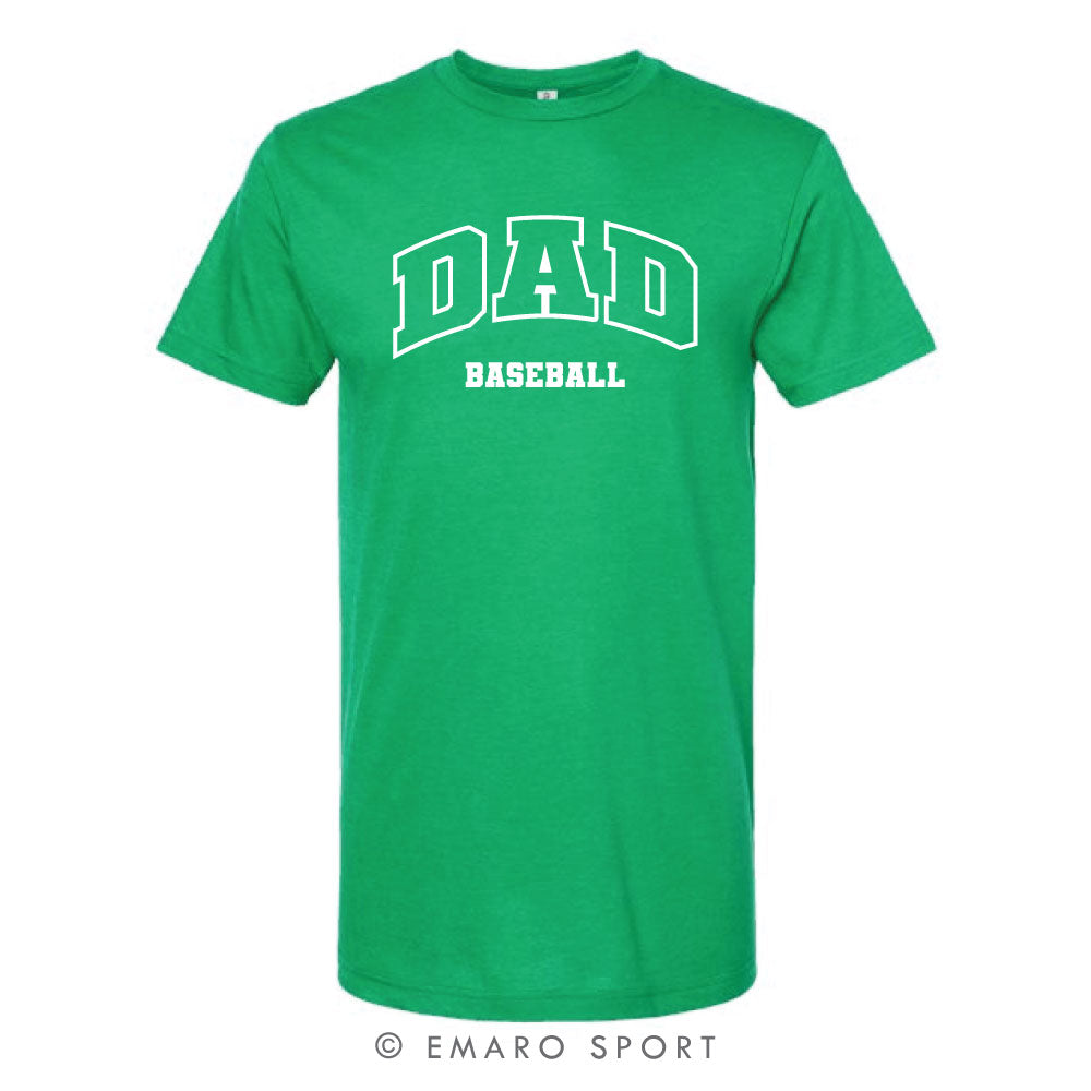 Baseball DAD Short Sleeve Shirt