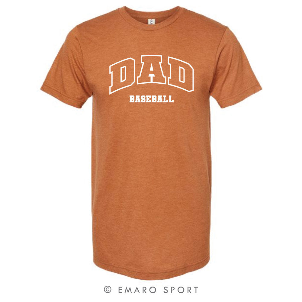 Baseball DAD Short Sleeve Shirt