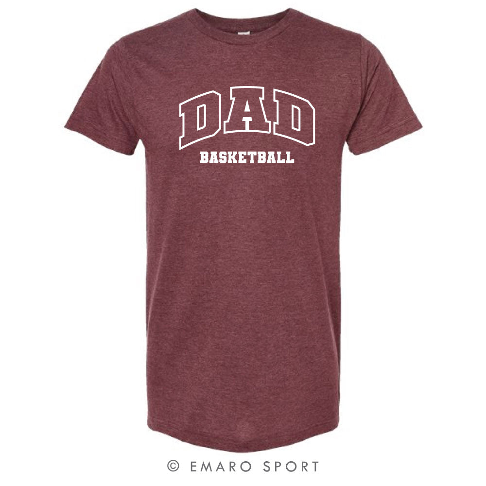 Basketball DAD Short Sleeve Shirt