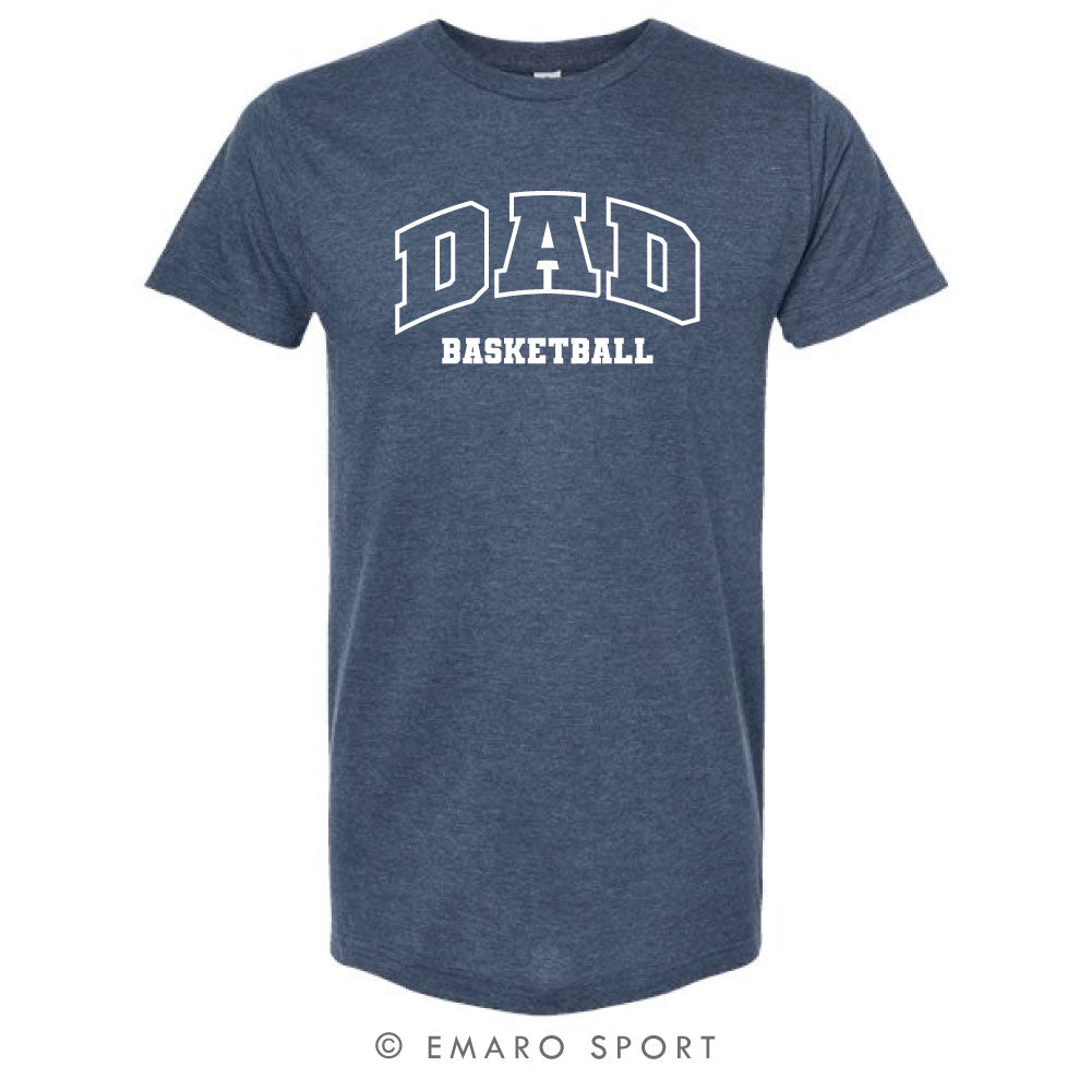 Basketball DAD Short Sleeve Shirt
