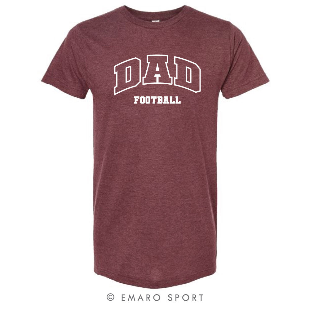 Football DAD Short Sleeve Shirt