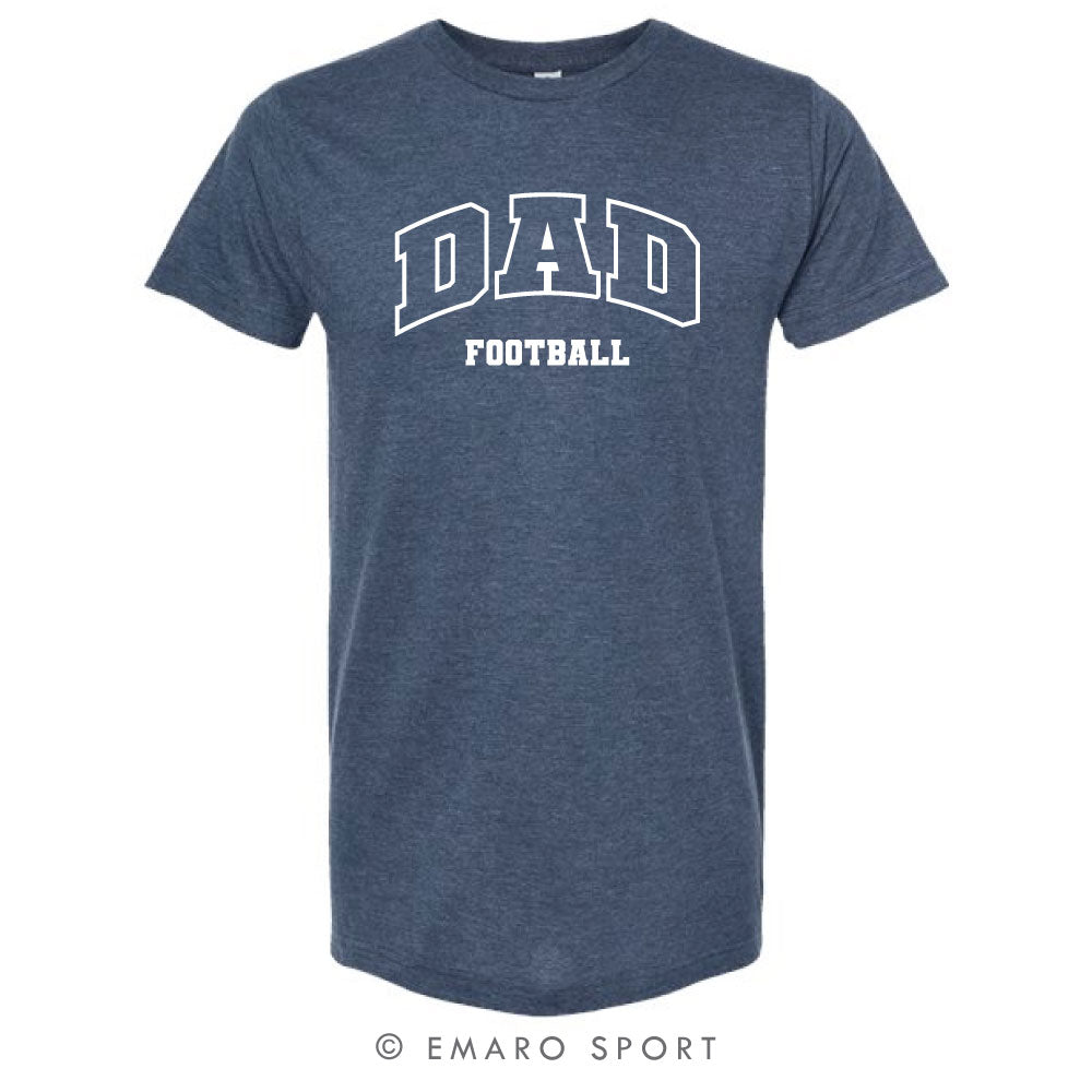 Football DAD Short Sleeve Shirt