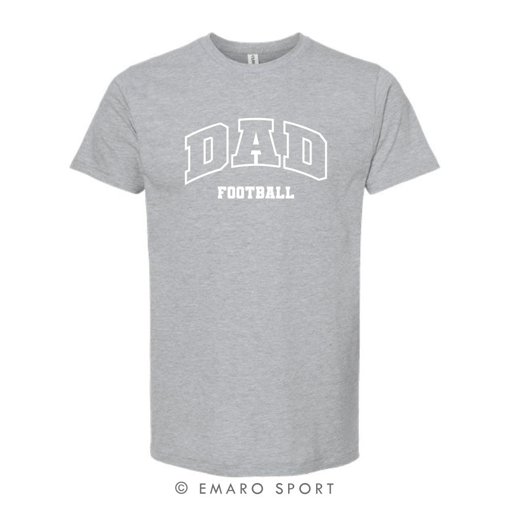 Football DAD Short Sleeve Shirt