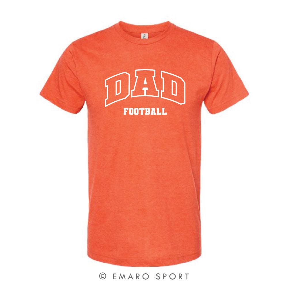 Football DAD Short Sleeve Shirt