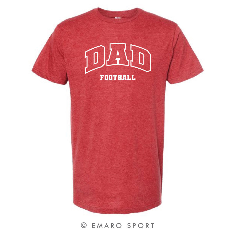 Football DAD Short Sleeve Shirt