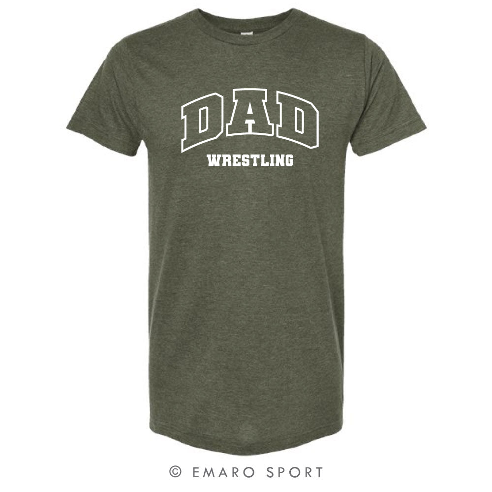 Wrestling DAD Short Sleeve Shirt
