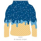 Gunter Drip Long Sleeve Hooded Shirt