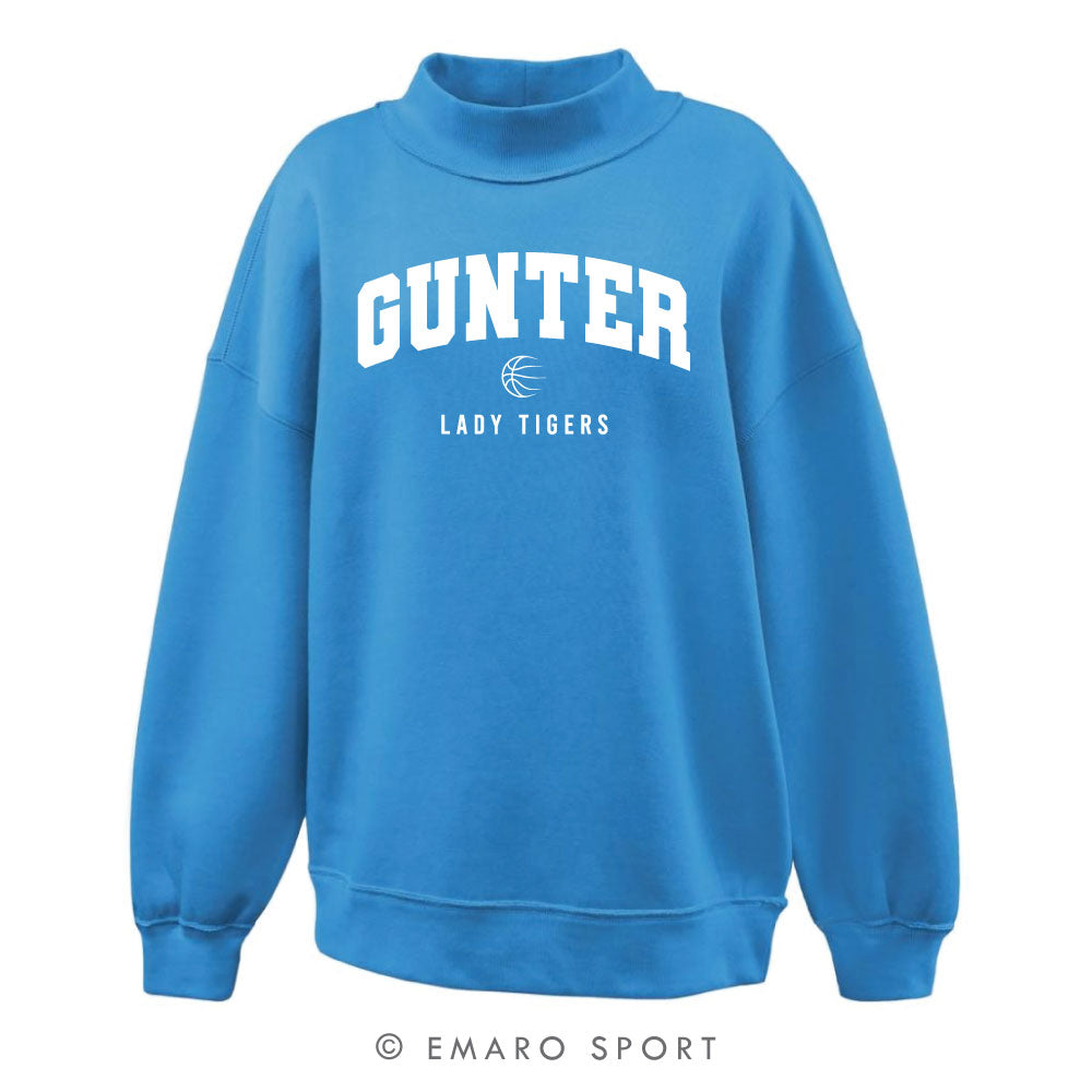 GHS Lady Tigers Basketball Mock Neck Sweater
