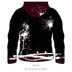 Callisburg Graffiti Long Sleeve Hooded Shirt