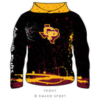 Collinsville Graffiti Long Sleeve Hooded Shirt