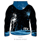 Gunter Graffiti Long Sleeve Hooded Shirt