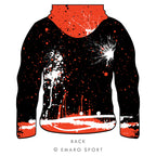 Pilot Point Graffiti Long Sleeve Hooded Shirt