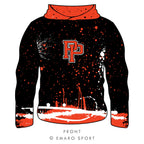 Pilot Point Graffiti Long Sleeve Hooded Shirt