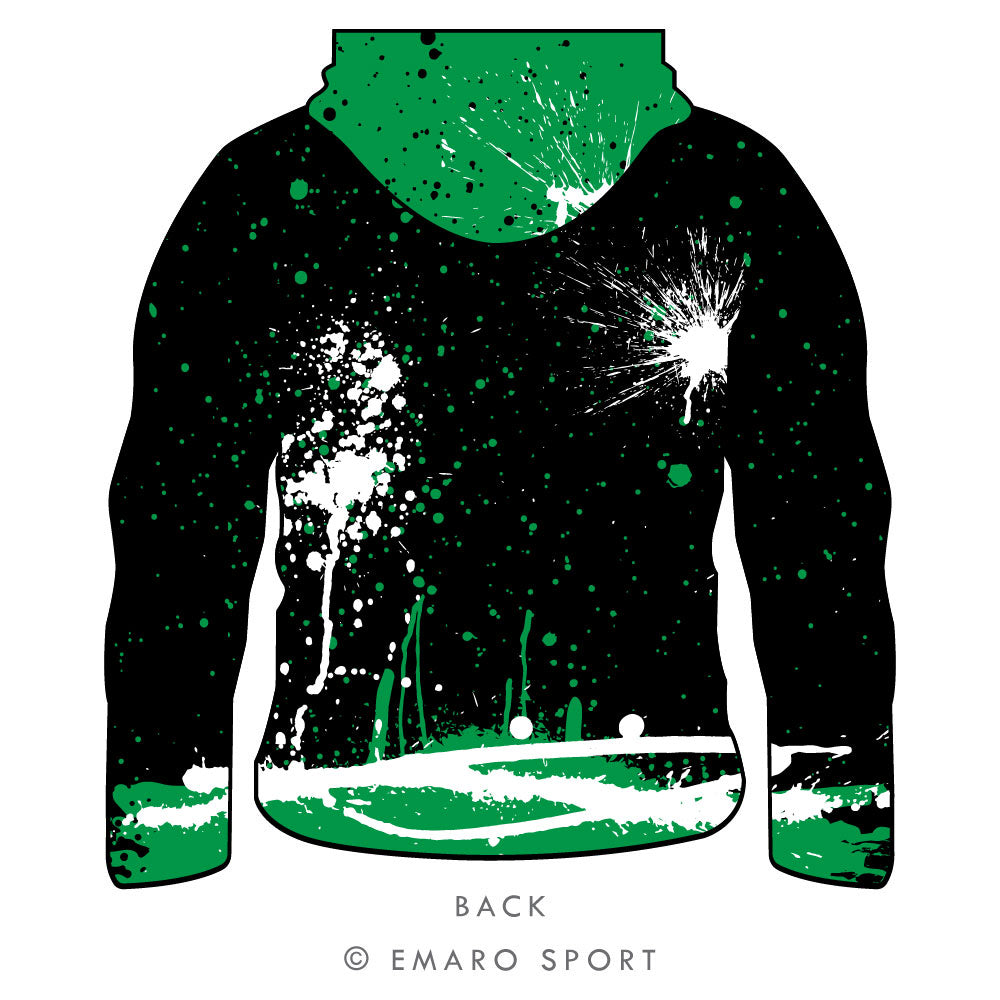 Tioga Graffiti Long Sleeve Hooded Shirt