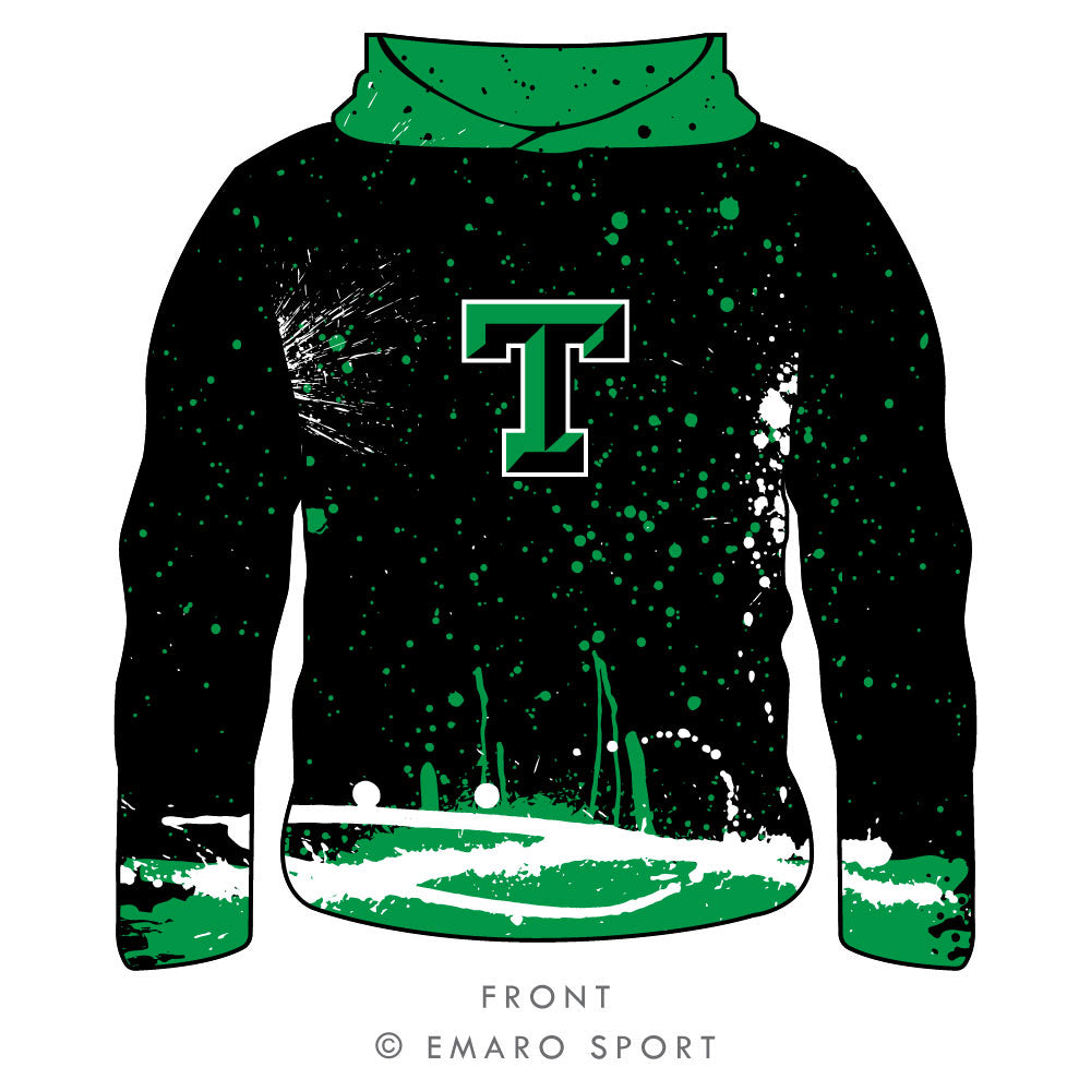 Tioga Graffiti Long Sleeve Hooded Shirt