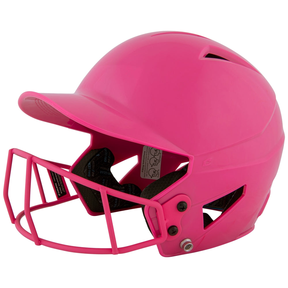 HX Rookie Fastpitch Batting Helmet w/Facemask