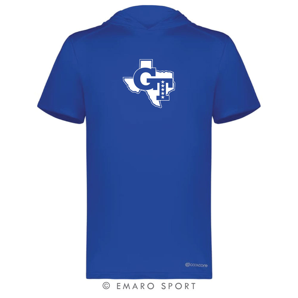 GT Texas 5 Star Short Sleeve Hoodie