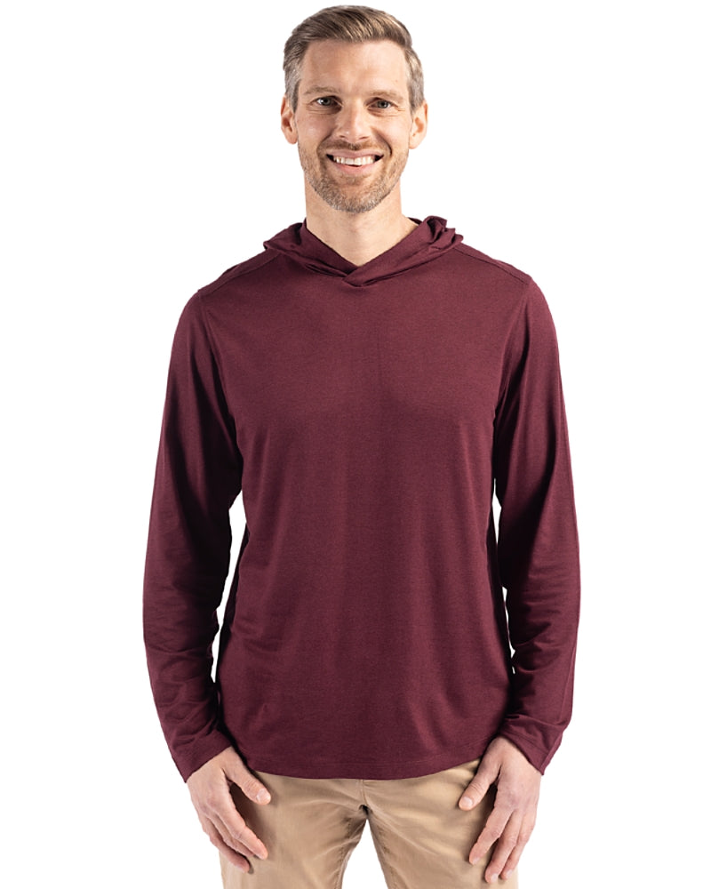 Coastline Recycled Double Peached Men's Hooded Pullover