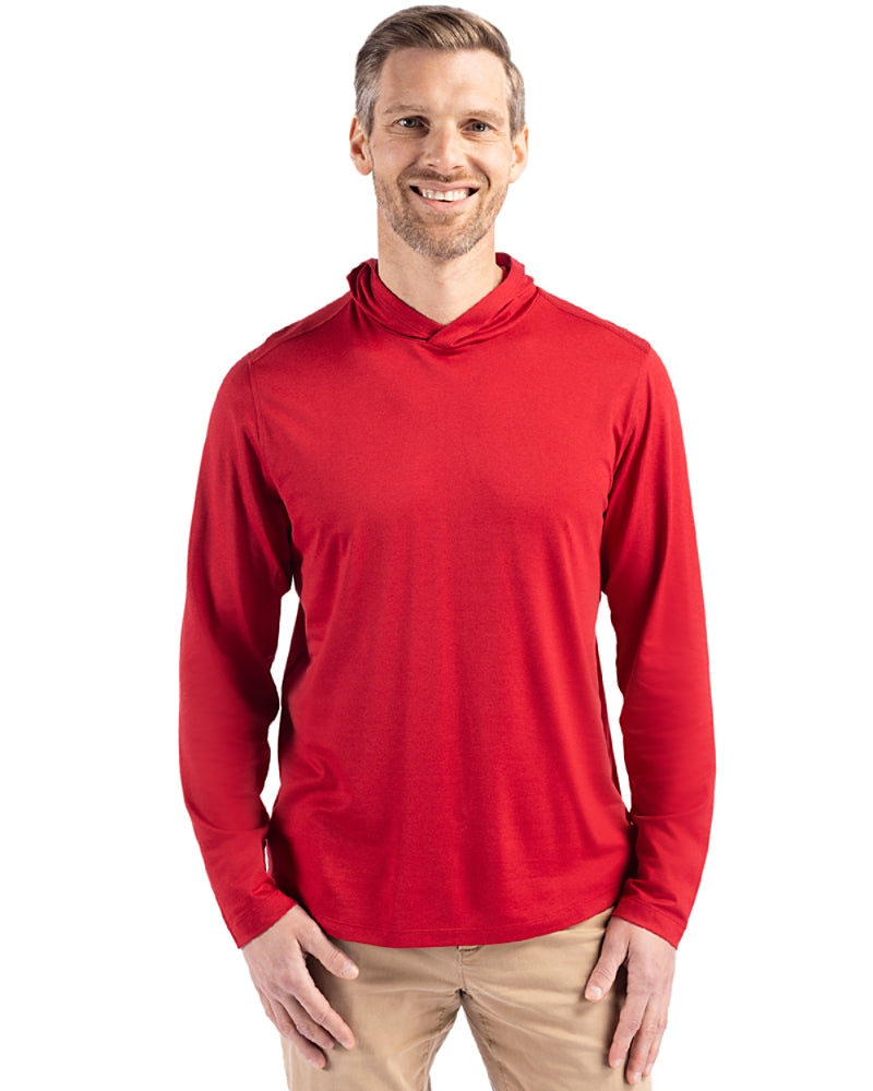 Coastline Recycled Double Peached Men's Hooded Pullover