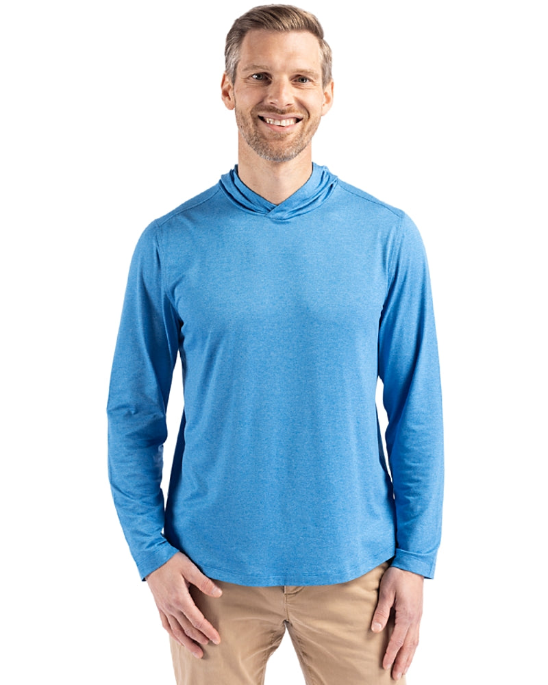 Coastline Recycled Double Peached Men's Hooded Pullover