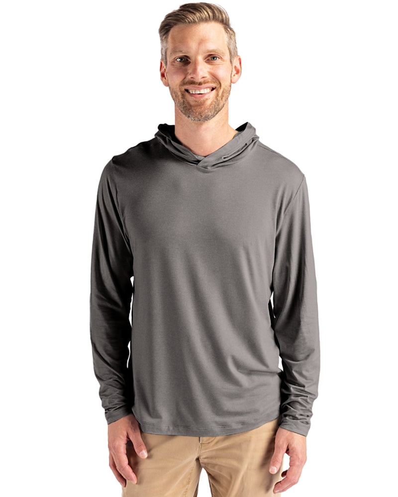 Coastline Recycled Double Peached Men's Hooded Pullover