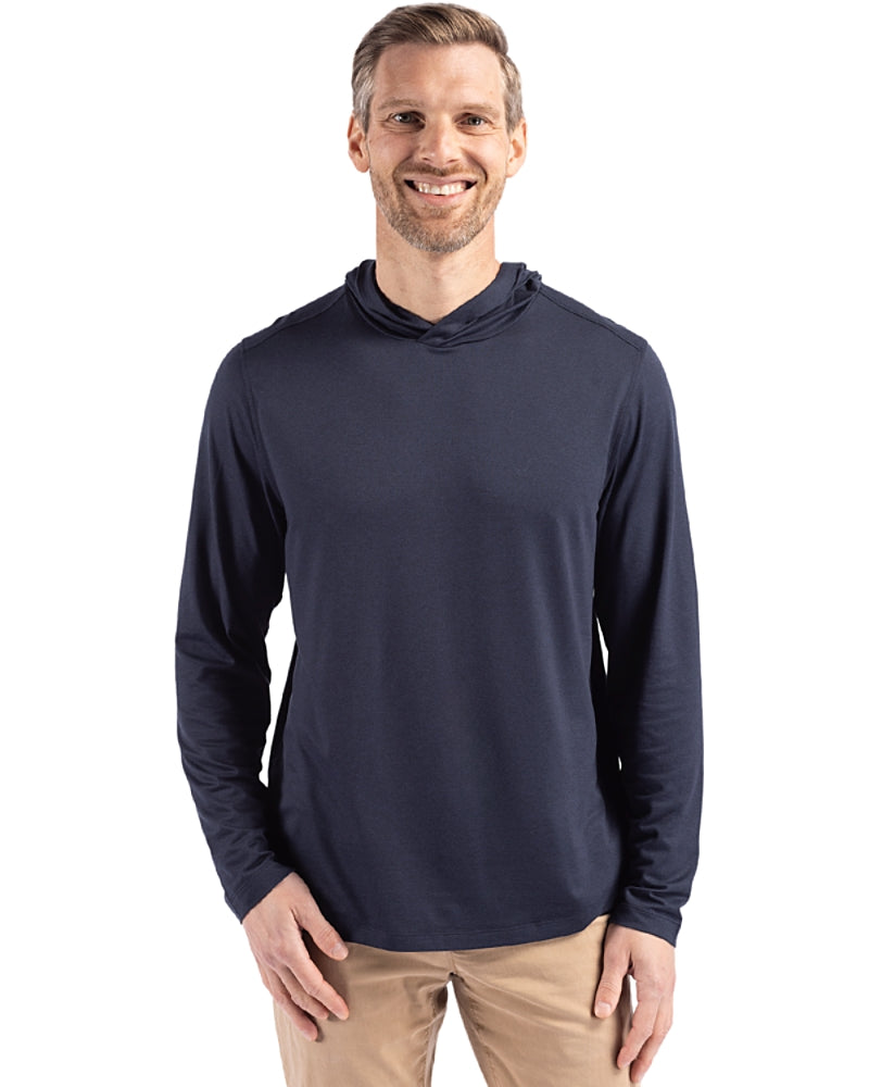 Coastline Recycled Double Peached Men's Hooded Pullover