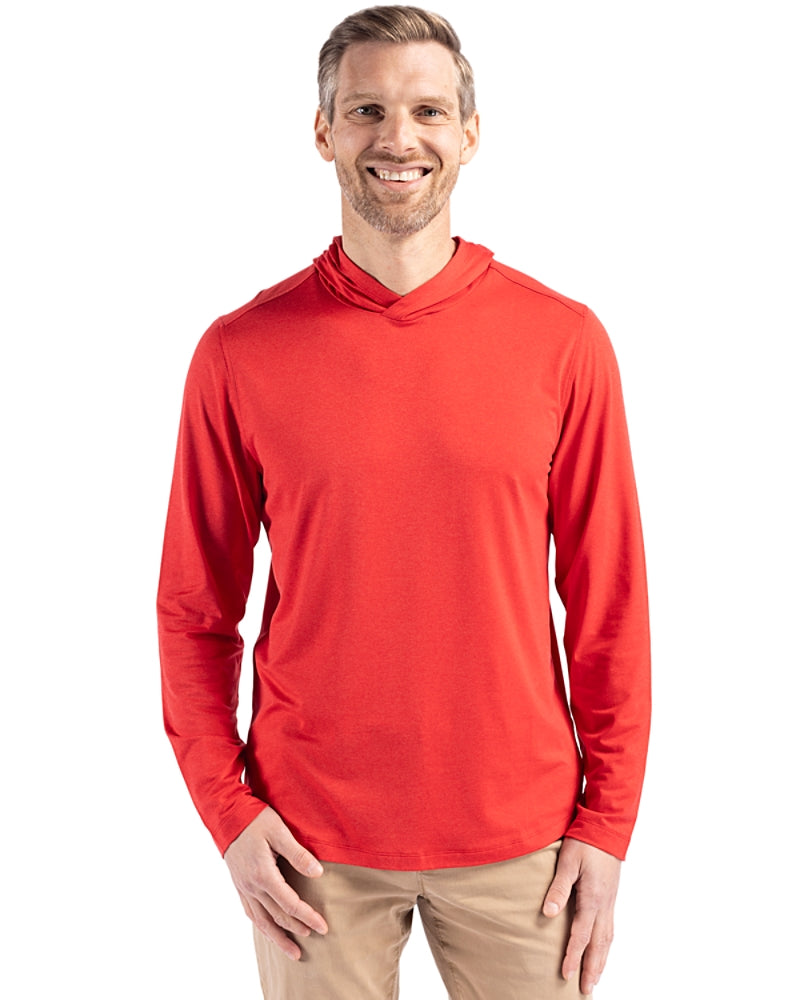 Coastline Recycled Double Peached Men's Hooded Pullover