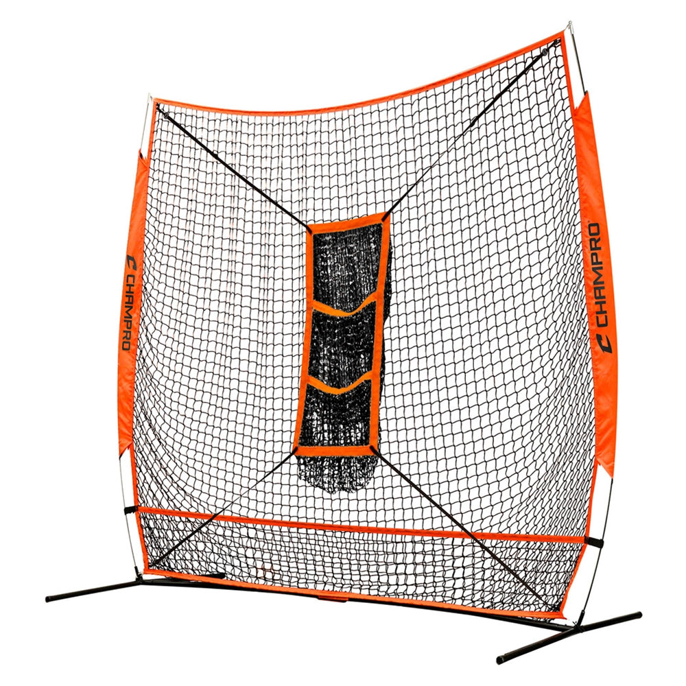 MVP Portable Training Net w/ TZ3 Training Zone - 7'x7'