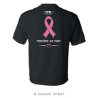 Pink Out Gunter Tigers Performance T-Shirt - Black