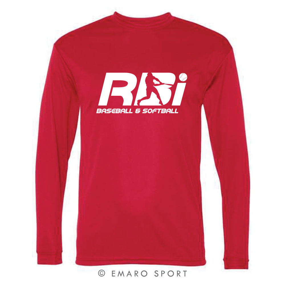 RBI Baseball & Softball - Heather Red