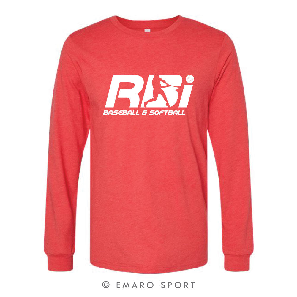 RBI Baseball & Softball - Heather Red