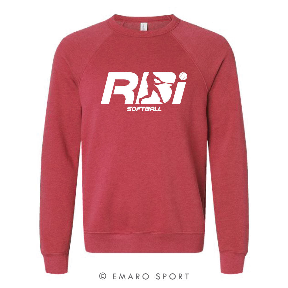 RBI Softball - Heather Red