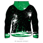 Valley View Graffiti Long Sleeve Hooded Shirt