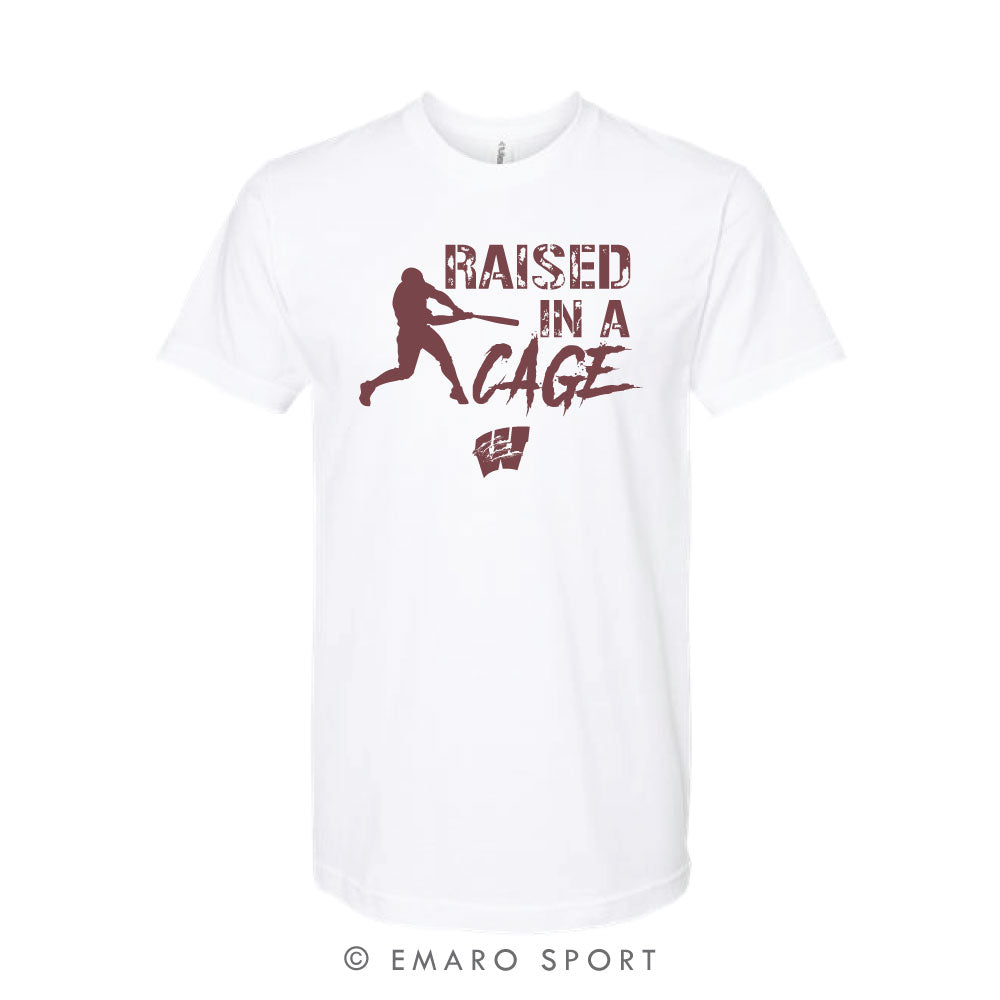 Whitesboro Raised in a Cage T-Shirt